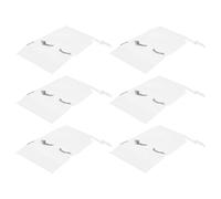 MAGICLULU Lot de 50 Trousses à Maquillage Petite Taille 10x15 Cm en Eva Mat Imperméable avec Cordon de Serrage, Paquet de Toilette Portable pour Voyage et Rangement Cosmétique Design