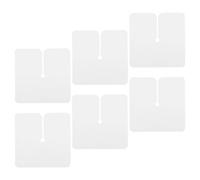 MAGICLULU Lot de 6 Protège-extensions Thermiques en Pvc pour Extensions de Cheveux, Outil de Protection du Cuir Chevelu, Fournitures de Salon pour Pose Précise D’extensions, Accessoires