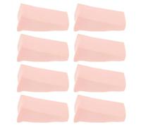 MAGICLULU Lot de 8 Éponges à Manucure en Éponge Douce Rose pour Nail Art, Matériau Délicat et Multi-fonction, pour Maquillage et Design de Nail Art