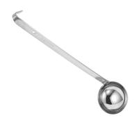 MAGICLULU Louche à Soupe Inox avec Crochet Louche Sauce pour Service Manche Long Ergonomique Cuillère Cuisine Résistante et Facile à Nettoyer