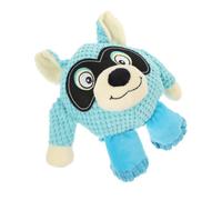 MAGICLULU Mâcher pour Chien Monstre Sonore Interactif en Peluche Bleue | Peluche, Couinement Intégré, Aide au Développement Mandibulaire, Jeu Sûr, pour Animaux de Compagnie