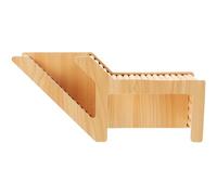 MAGICLULU Maison en Bois pour Hamster, Tunnel et Cachette Souterraine, Conçue pour Petits Animaux, Couleur Kaki, Convient à l'espace de Vie