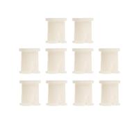 MAGICLULU Manchons de Tige de Roulette Petit en Plastique 10pcs Résistants à L'abrasion pour Chaise de Bureau Augmentant la Friction des Pieds de Chaise