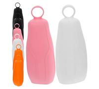 MAGICLULU Manchons en Silicone pour Bouteilles de Voyage, Lot de 8 Pièces, Design Simple, Léger et Étanche, pour Shampoing et Lotion en Déplacement