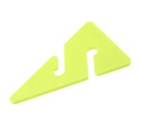 MAGICLULU Marqueur de Plongée Triangulaire Jaune en Abs Léger et Polyvalent pour Balisage Sécurisé des Lignes de Plongée en Grotte et Orientation sous-Marine