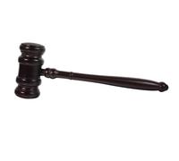 MAGICLULU Marteau d'Enchère en Bois Massif 1 Pièce Maillet pour Juge et Vente aux Enchères Outil Multifonctionnel pour Tribunal et Cérémonies Judiciaires Finition Lisse et Résistante