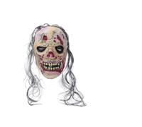 MAGICLULU Masque de Zombie pour Halloween, Masque Halloween Clown Tueur