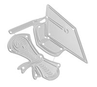 MAGICLULU Matrice de Découpe en Acier au Carbone pour Remise de Diplôme, Outil Artisanal Facile à Utiliser et Résistant, pour Projets DIY et Scrapbooking Créatif
