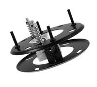 MAGICLULU Mécanisme de Bascule pour Bol de Shampoing, Support Réglable Noir | Caoutchouc et Plastique, Joint Étanche, Usage Salon de Coiffure et Beauté, Compatibilité avec Bacs Céramiques