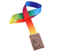 MAGICLULU Médailles de Judo en Métal Cuivre 1 Pièce Récompense Sportive pour Compétitions Scolaires et Arts Martiaux Médaille du Vainqueur Polyvalente pour Garçon et Filles et Adultes