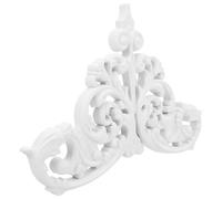 MAGICLULU Médaillon de Plafond Décor Miroir Appliques de Plafond Ps Blanc Style Européen et Cabinet Projet DIY Installation Facile