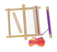 MAGICLULU Métier à Tisser Bois Garçon Fille Kit DIY Créatif Couture Tissage Garçon Fille Accessoires Mode Facile à Utiliser Nettoyage Simple Couleur Aléatoire Couleur Aléatoire