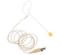 MAGICLULU Microphone Casque Oreille Unique Léger et Flexible Micro Serre-tête Haute Sensibilité avec Connecteur Xlr pour Conférences Podcasts et Performances Live