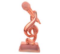 MAGICLULU Microphone Résine Récompense Chanson Party Award Prize pour Garçon Fille Adultes Compétition Karaoké Discours