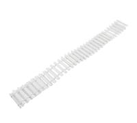 MAGICLULU Mini Clôture Décorative Blanche en Bois et Fer pour Décoration Réaliste de Jardin Miniature, pour Pots de Fleurs et Projets DIY, Résistante et Facile à Installer