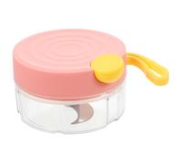 MAGICLULU Mini Hachoir à Ail Manuel Multifonction Hachoir à Légumes Pratique et Compact 180ml en Abs Léger Cuisine à Domicile et Voyage