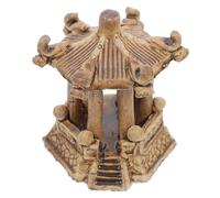 MAGICLULU Miniature Pagoda Sculpture Céramique Décor Zen pour Aquarium Micro Paysage Bonsai Ornement Compact pour Jardin Bureau et Terrarium