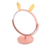 MAGICLULU Miroir De Maquillage Élégant en Forme De Lapin avec De Rangement pour Bureau De Maquillage