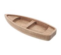 MAGICLULU Modèle de bateau artisanat voilier modèle décoration intérieure bateau modélisme bateau en bois modèle bateau en bois décoration d'anniversaire nautique bateau à sushi naturel bateau en bois