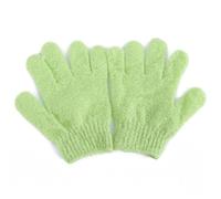 MAGICLULU Moufles Exfoliants de Bain Polyester Facile à Nettoyer en Nylon 2pcs pour Taille Unique pour Gommage Corporel Adaptés et Garçon et Filles Garçon et Filles