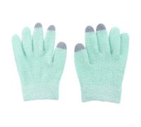 MAGICLULU Moufles Hydratants en Gel pour Soins Peau, 1 Paire Tactiles pour Écrans, Couleur Automne Vert, Réutilisables pour Spa, Massage et Thérapie, des Mains Sèches et Crevassées