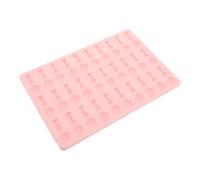 MAGICLULU Moule à Biscuits en Silicone Forme Patte et Os pour Animaux de Compagnie, Cuisson Uniforme, Démoulage Facile Couleur Rose, pour Pâtisserie Chien et Chat
