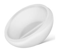 MAGICLULU Moule à Bol en Silicone pour Porte-bougies, Mini Forme | Silicone Blanc, Facile à Démouler et Réutilisable, pour Résine et Cups Chocolat