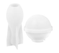 MAGICLULU Moule à Bowling pour Loisirs Créatifs en Silicone Blanc