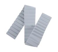 MAGICLULU Moule à Gâteau en Silicone Rond 8 Pouces Bordure en Mousse, Forme Cylindrique à Angle Droit, pour Pâtisserie et Préparation de Mousses Précises