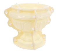 MAGICLULU Moule à Pot de Fleurs en Plastique Épais Réutilisable et Flexible Style Européen pour Loisirs Créatifs DIY et Fabrication de Jardinières Décoratives