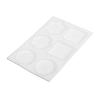 MAGICLULU Moule à Sceau de Cire en Silicone Blanc, Fente, Réutilisable | Détails Délicats, Surface Souple et Lisse, pour Enveloppes, Loisirs Créatifs, Scellement