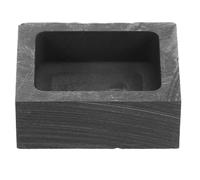 MAGICLULU Moule Graphite Carré pour Fusion Or et Argent Résistant Haute Température Moule Bijou DIY Adaptable pour Fabrication Bijoux Creuset Fonte Métal Smelting