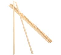 MAGICLULU Moulures de Fenêtre en Bois Beige 8mm X 50cm, Facile à Utiliser, Décoratives pour Intérieur et Salon, Baguette Triangulaire pour Moustiquaire et Décoration