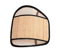 MAGICLULU Oreiller De Lombaire pour Chaise De Bureau Ergonomique Support Dorsal pour Voiture Support Lombaire De Voiture pour Siège Conducteur Rapporter Beige