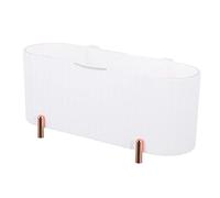 MAGICLULU Organisateur Compact D'éponges De Maquillage Et Support De Boîte De Rangement pour Outils De Maquillage Épingles À Cheveux Élastiques À Cheveux Et De Coton