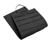 MAGICLULU Organisateur De Pinces à Griffes Suspendu Pliable En Feutre Noir, Support Mural Pour Accessoires Cheveux, Rangement Compact Pour Filles Et Festivals, Porte-nœuds Multifonction En Feutre