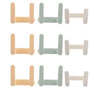 MAGICLULU Organisateur Mural 9 Pièces de Couvercles de Casseroles | Montage Mural sans Perçage, Démontage Facile, Nettoyage Simple, Style Minimaliste Élégant Cuisine Couleur Aléatoire