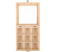 MAGICLULU Organisateur Pour Sachets De Thé Avec Compartiments Boîte De Rangement Pour Café Bonbons Et Petits Objets Pour Maison Restaurant Et Café