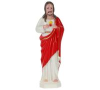 MAGICLULU Ornement De Décoration Religieuse Jésus Statue Ornement Compact pour Bureau Ajoutant Une Touche Naturelle Et Significative à Votre Espace De Vie