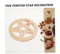 MAGICLULU Ornement Pentacle Vintage pour Décoration Maison Ésotérique Support pour Offrandes Rituelles Accessoire Mural Original