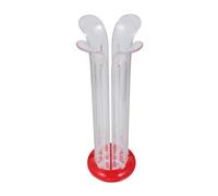 MAGICLULU Outil de Coupe des Fruits Trancheuse Portable à Taille Réglable 2 Pièces en Pp et Ps pour Salade, Pizza et Découpe de Tomates Cerises