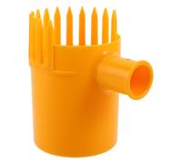 MAGICLULU Outil de Cueillette de Fruits Portable en Plastique Orange Léger pour Récolte D'oranges et Mangues Les Fermes Commerciales et Jardinage