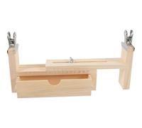 MAGICLULU Outil de Tissage DIY pour Fabriquer Bracelet en Bois et Acier Inoxydable Support Pratique pour Bracelet Tissé pour Activités de Plein Air