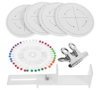 MAGICLULU Outil de Tissage Polyvalent en Écume Argentée pour Création Artistique et Usage Quotidien, Kit de Fabrication de Bracelets Tressés pour Adultes