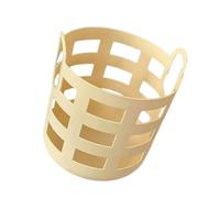 MAGICLULU Panier à Linge En Plastique Creux Respirant Poignées Petit Modèle Panier De Rangement Pour Vêtements Maison Dortoir Pour Linge Sale Et Jouets Design Simple Et Pratique