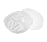 MAGICLULU Panier de Cuisson Plastique pour Légumes et Riz pour Maison Bureau Voyages Conception Compacte et Résistante Chaleur