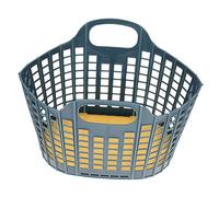 MAGICLULU Panier de Douche Plastique Panier de Rangement de Cuisine avec Poignées Pliable