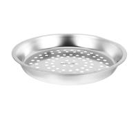 MAGICLULU Panier Vapeur En Acier Inoxydable Plateau Vapeur Profond Avec Trous Grille De Cuisson Vapeur Pour Boulettes Légumes Fruits De Mer Plaque D'Insertion Pour Wok 10 61