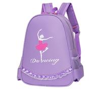 MAGICLULU Paquet à Dos de Danse Classique pour Fille, Grosse Capacité | Toile Oxford et Polyester, Fermeture Zippée, Finitions Soignées, pour Marcher et Sortir, Garçon et Filles