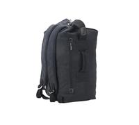 MAGICLULU Paquet à Dos de Voyage Homme Petit Modèle Noir Paquet à Dos Multifonction Grosse Capacité en Toile Résistante Étanche Randonnée et Loisirs en Plein Air Professionnel